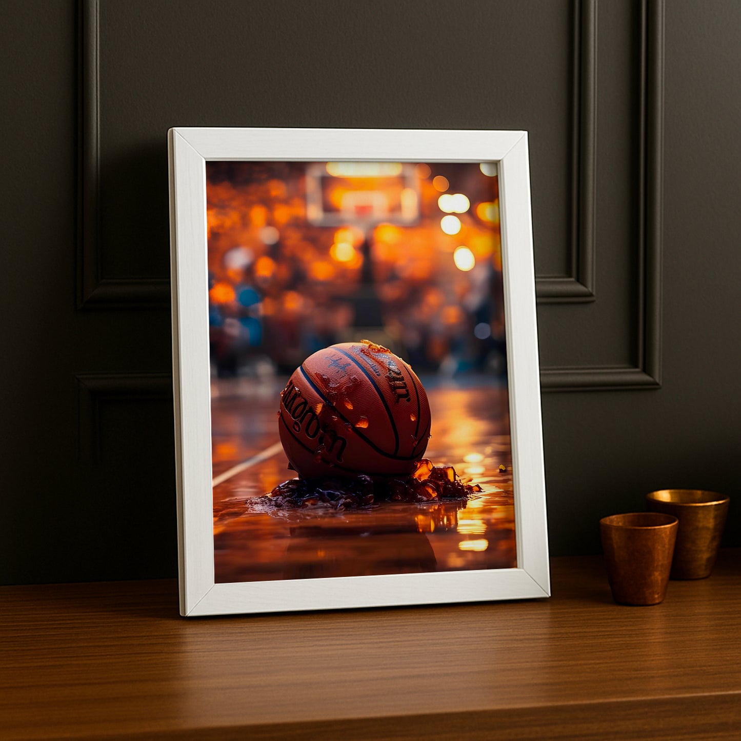 Cadre photo NBA - Balle