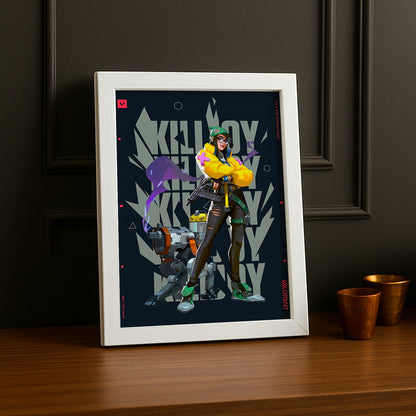 Cadre Photo Valorant - KillJoy