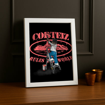 Cadre photo Corteiz - Peintre