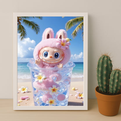 Poster Labubu - Gobelet
