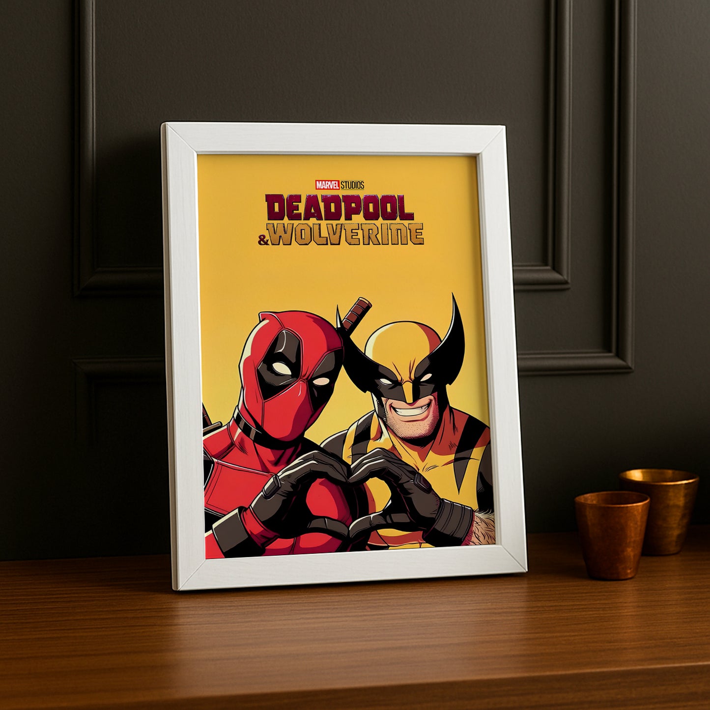 Cadre photo Deadpool & Wolverine Marvel