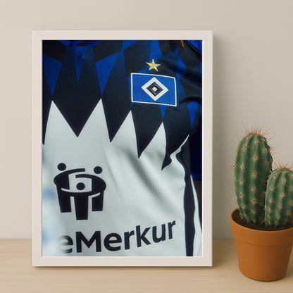 Poster Maillot Football - Hambourg Kit 25-26