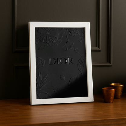 Cadre photo Christian Dior - Noir