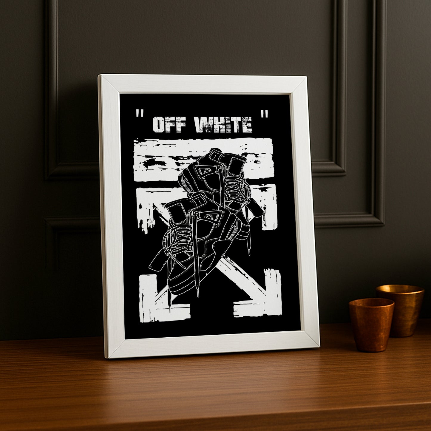 Cadre photo Off-White x Nike