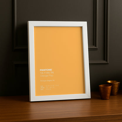 Cadre Photo Pantone - Orange Pop