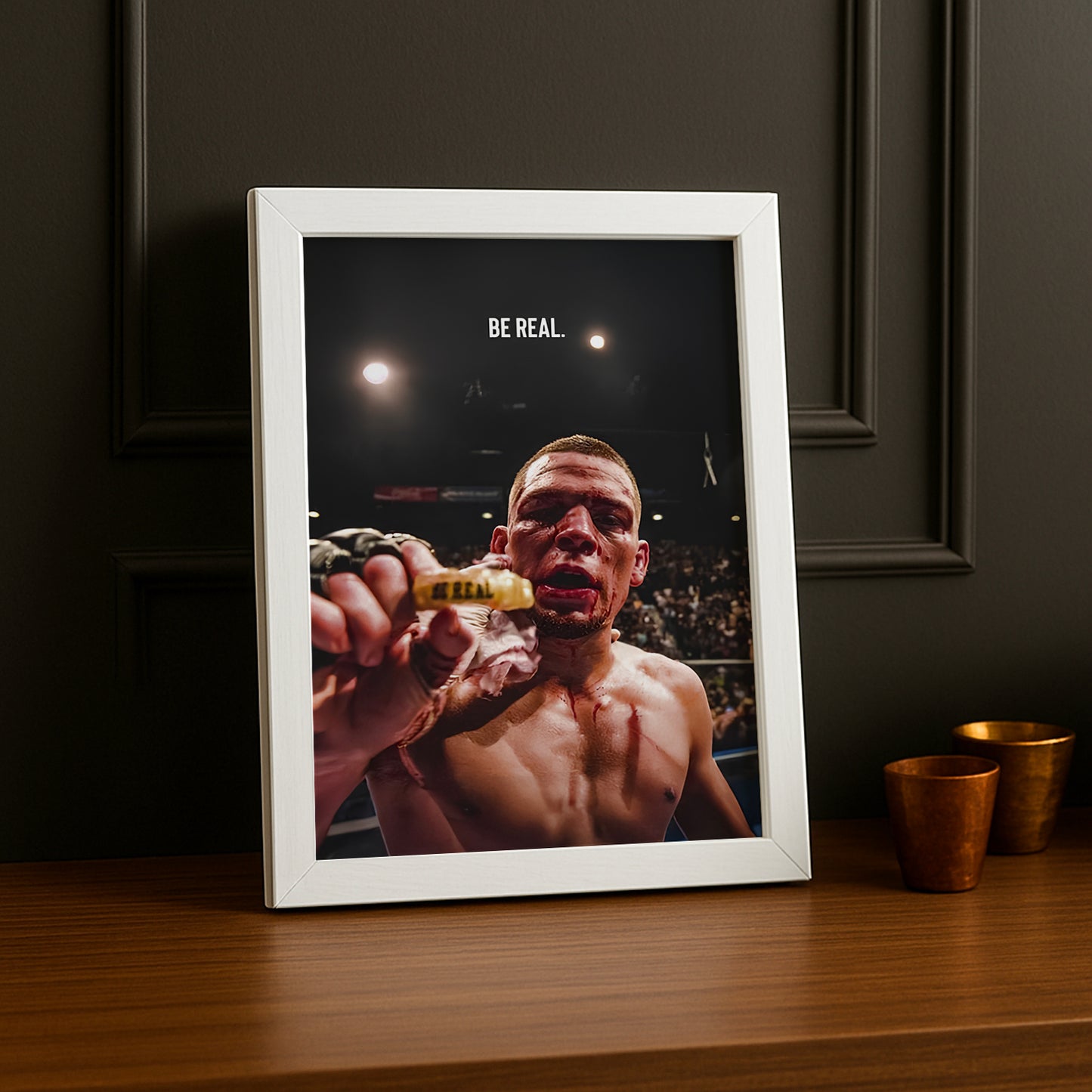 Cadre photo UFC - Nate Diaz Be Real