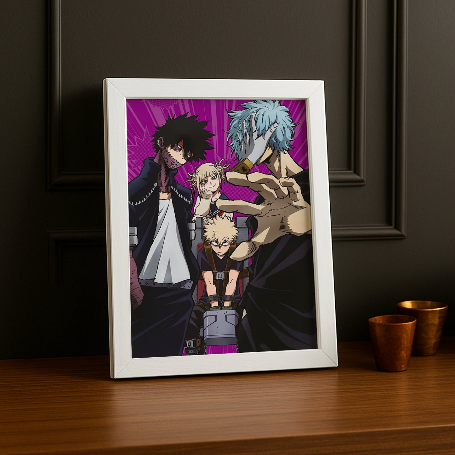Cadre Photo My Hero Academia - Purple Team