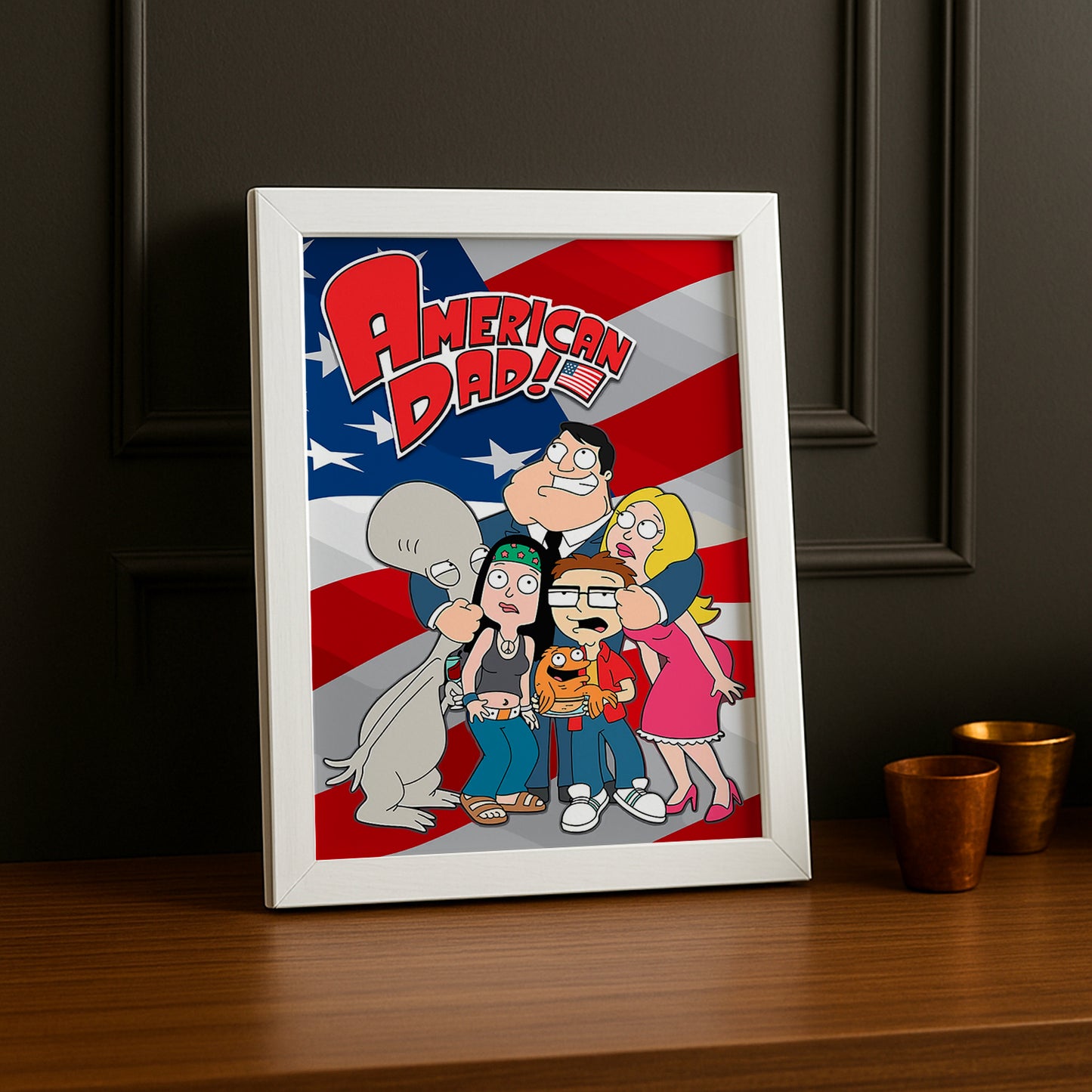 Cadre Photo American Dad - Affiche