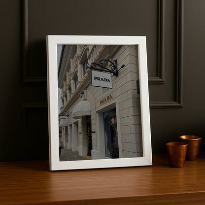 Cadre Photo Prada - Devanture de magasin