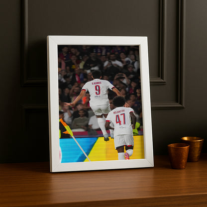 Poster encadrée Paris Saint-Germain - G.Ramos