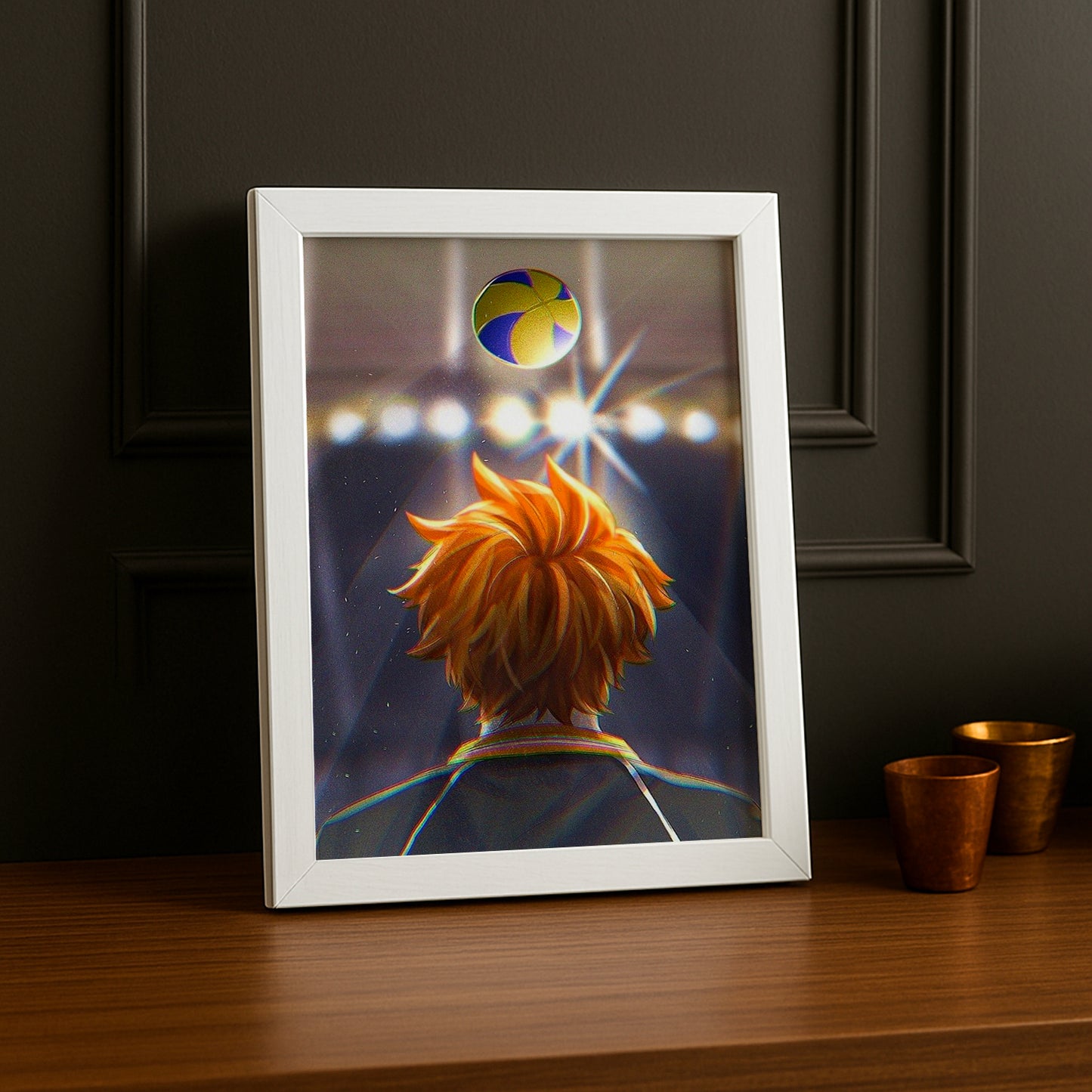 Cadre photo Volley-Ball - Hinata Shoyo Mikasa