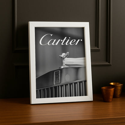 Cadre photo Cartier Rolls Royce