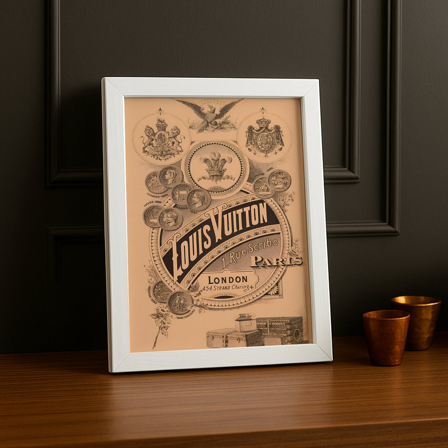 Cadre photo Louis Vuitton - Old