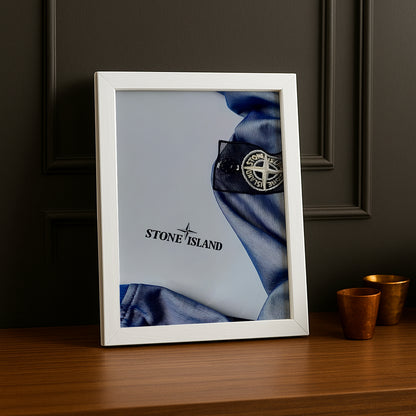Cadre photo Stone Island bleu