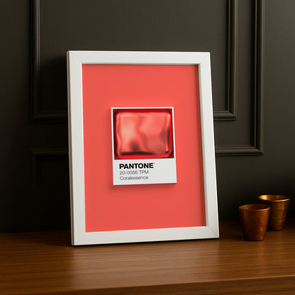Cadre Photo Pantone Étiquette - Coralessence