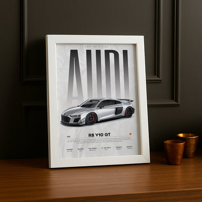 Cadre photo Audi R8 V10 GT