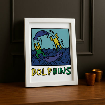 Cadre photo Keith Haring