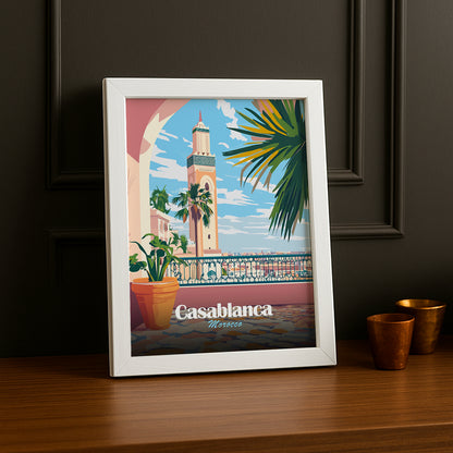 Casablanca Maroc - Poster
