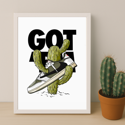 Poster Nike Got'Em Cactus Jack