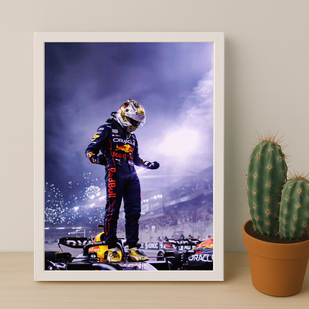 Poster encadrée Formule 1