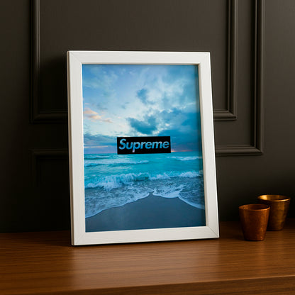 Cadre photo Supreme - Plage