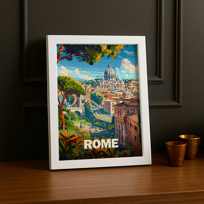 Cadre photo Rome Italy