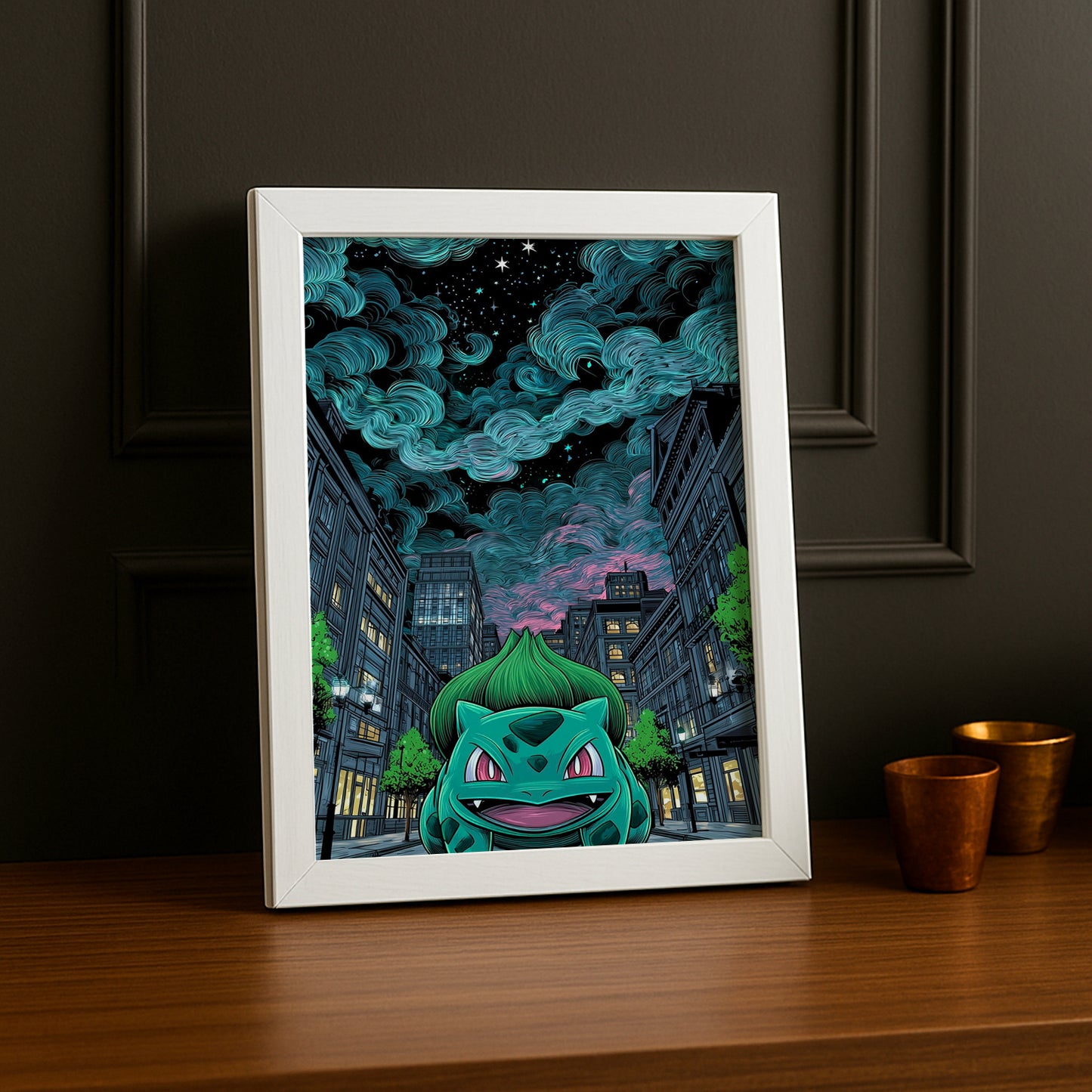 Cadre Photo Pokémon - Bulbizarre Street