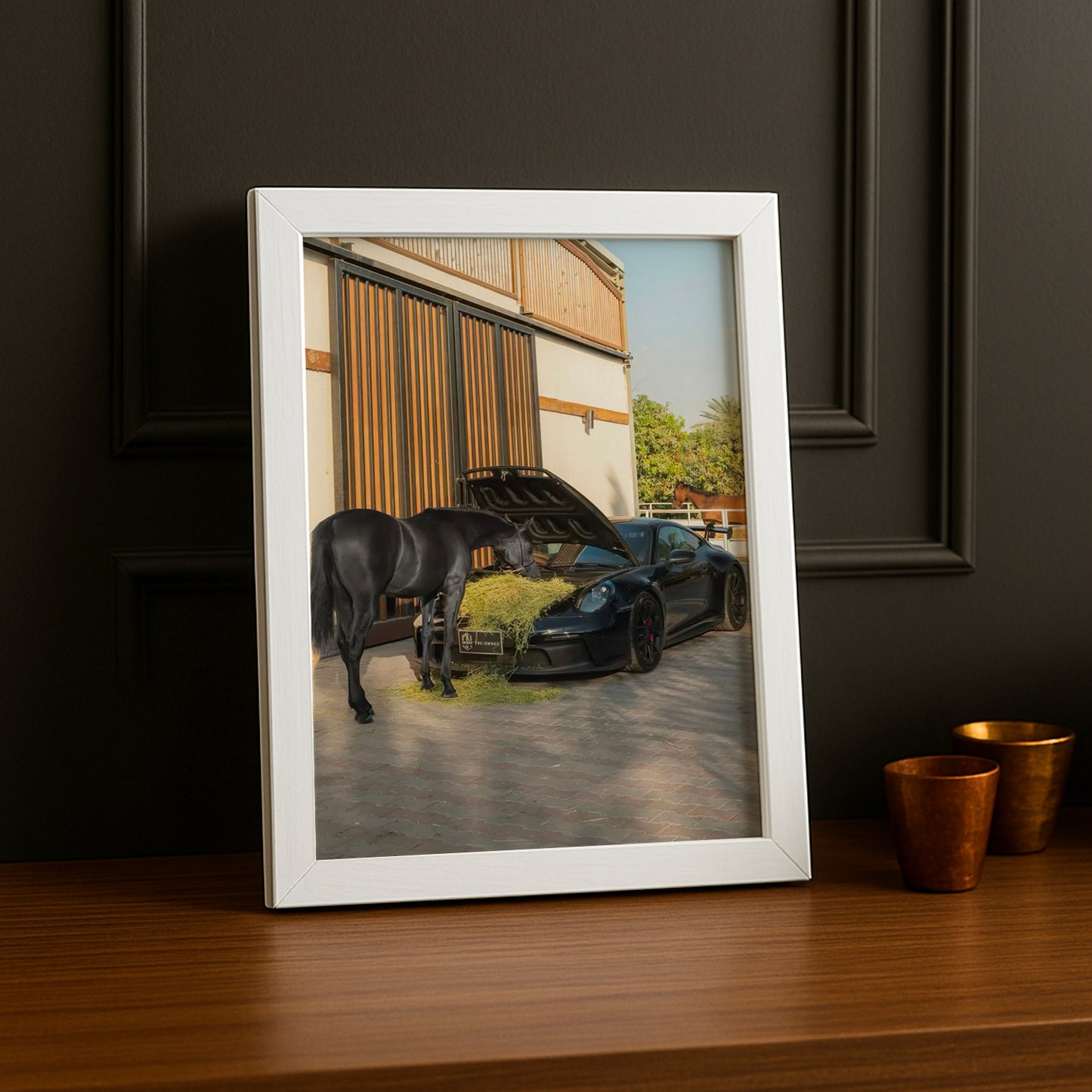 Cadre photo Équitation - Porsche