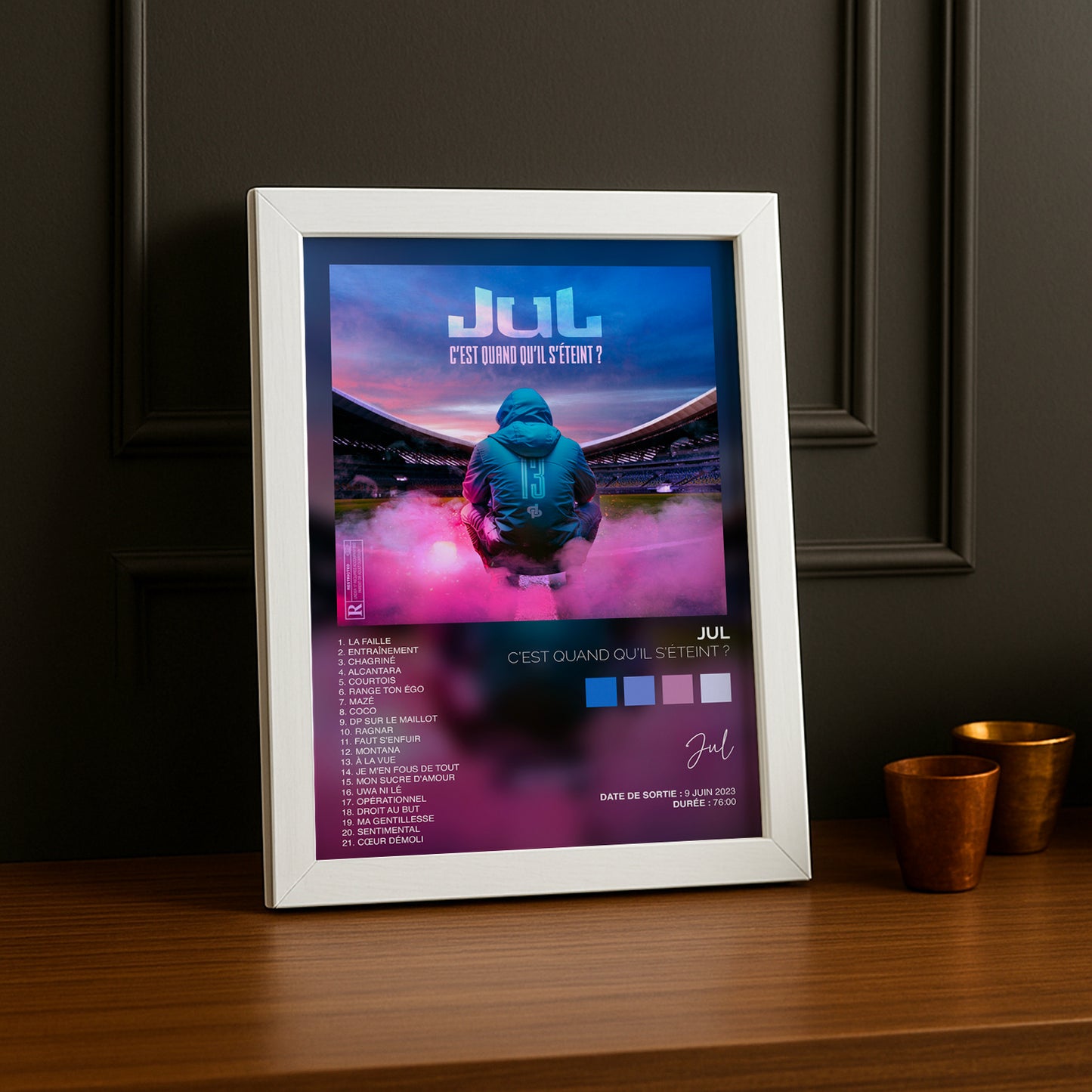 Poster Jul - Album C'est quand qu'il s'éteint ?
