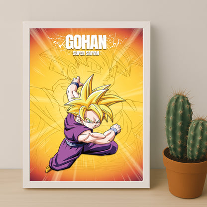 Poster Dragon Ball Z - Gohan Super Saiyan