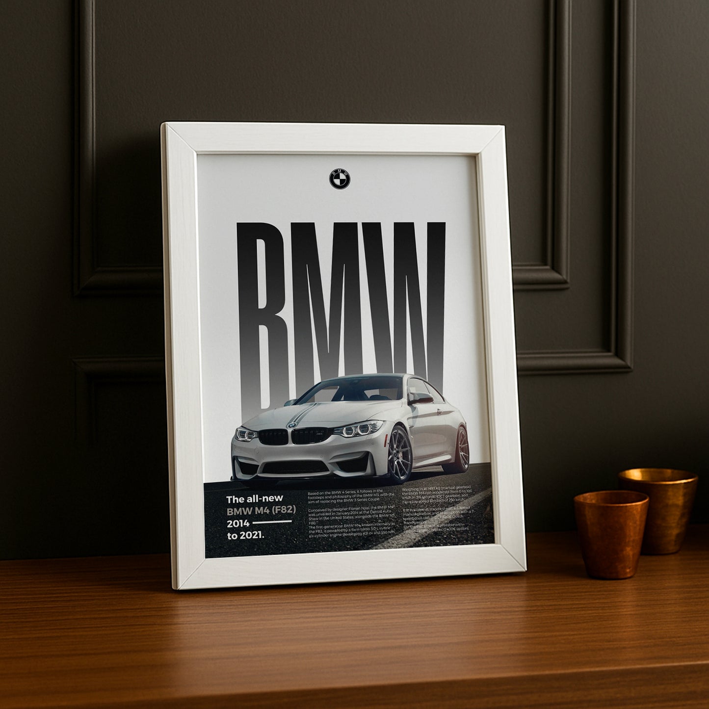 Poster Voitures - BMW M4 F82
