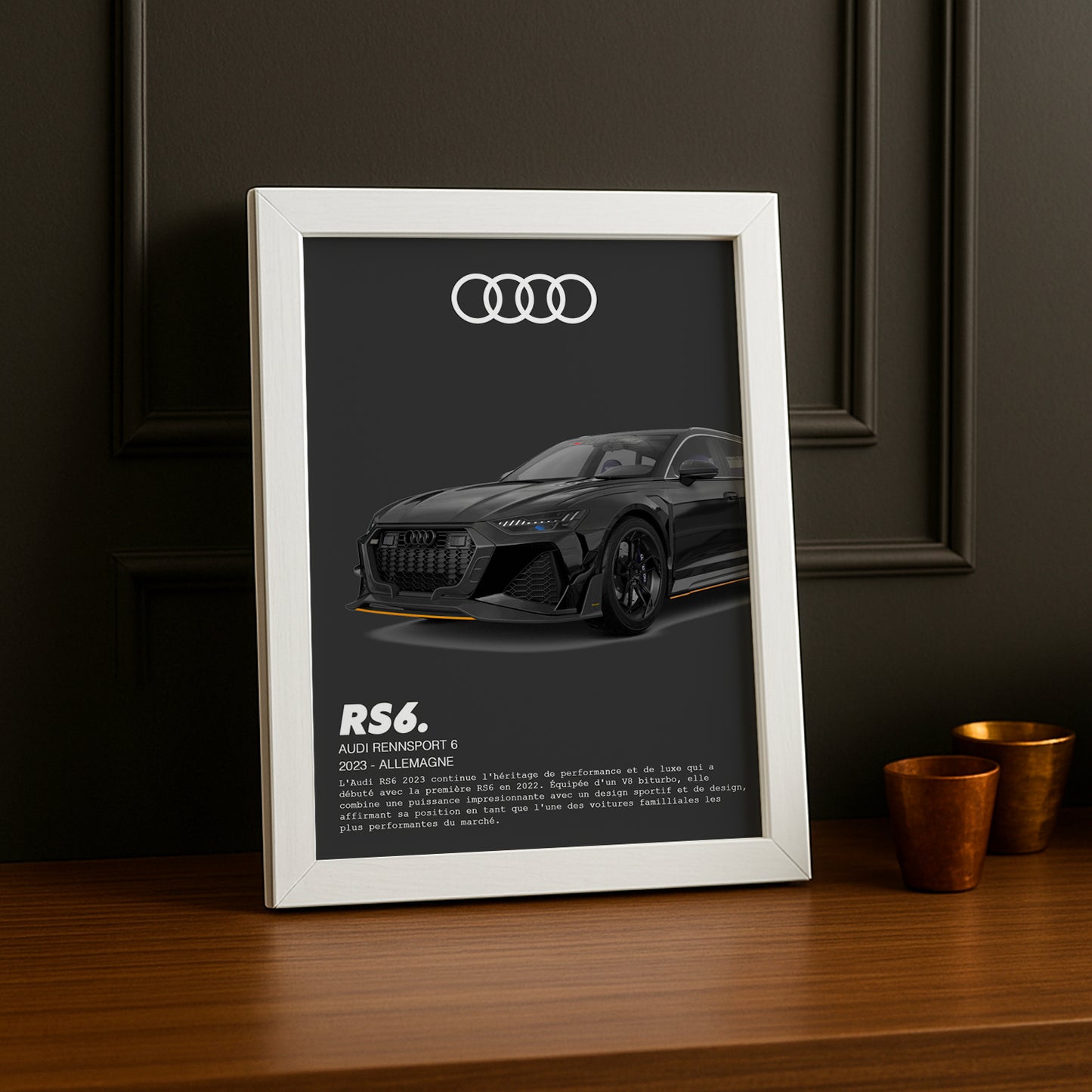 Cadre photo Audi RS6