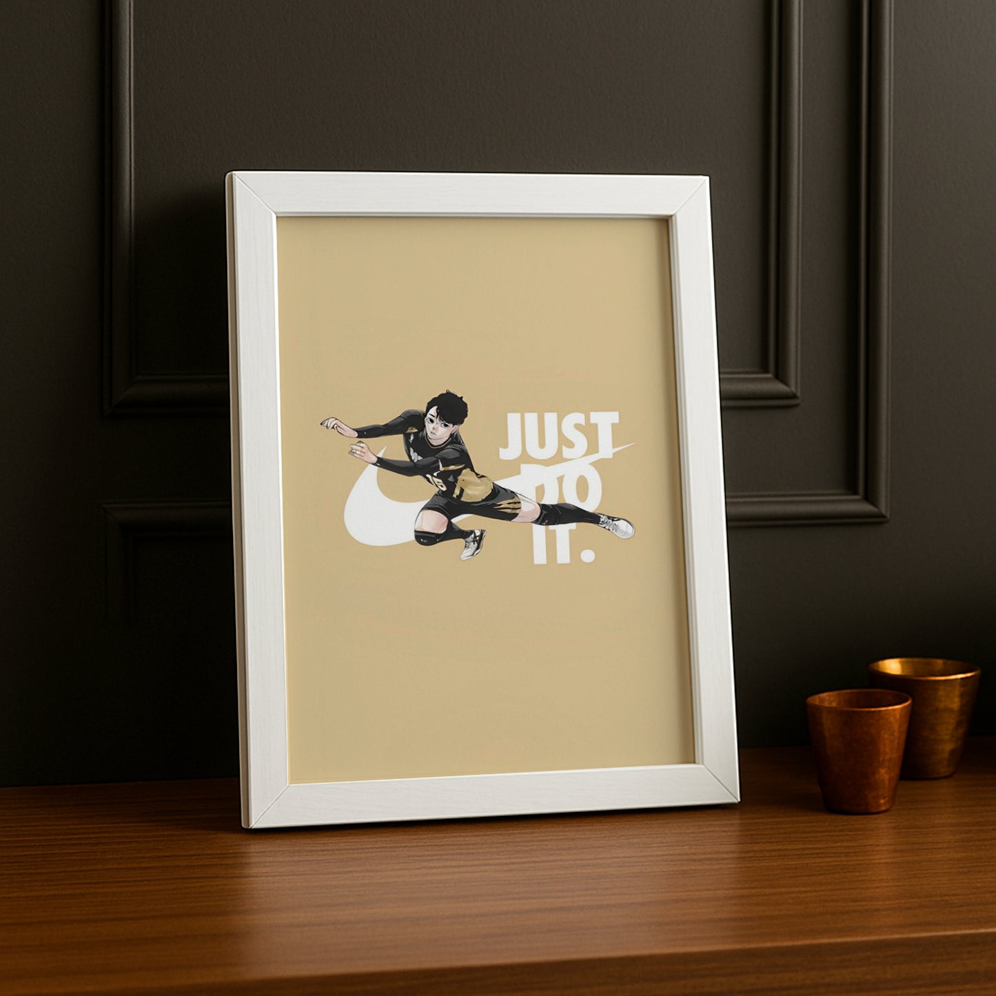 Cadre photo Volley-Ball - Just Do It Illustration