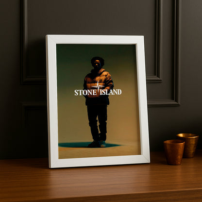 Cadre photo Stone Island doudoune