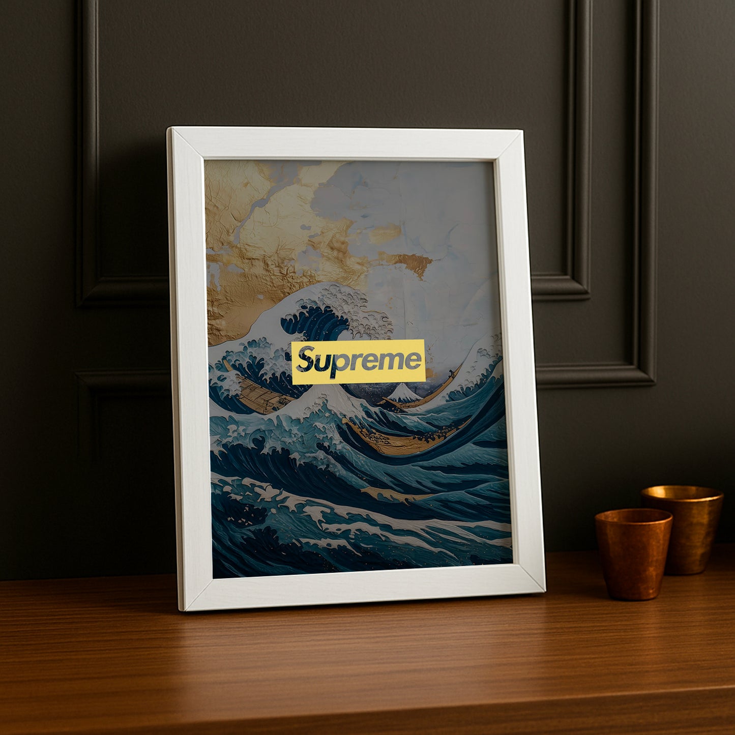 Cadre photo Supreme - Golden Wave