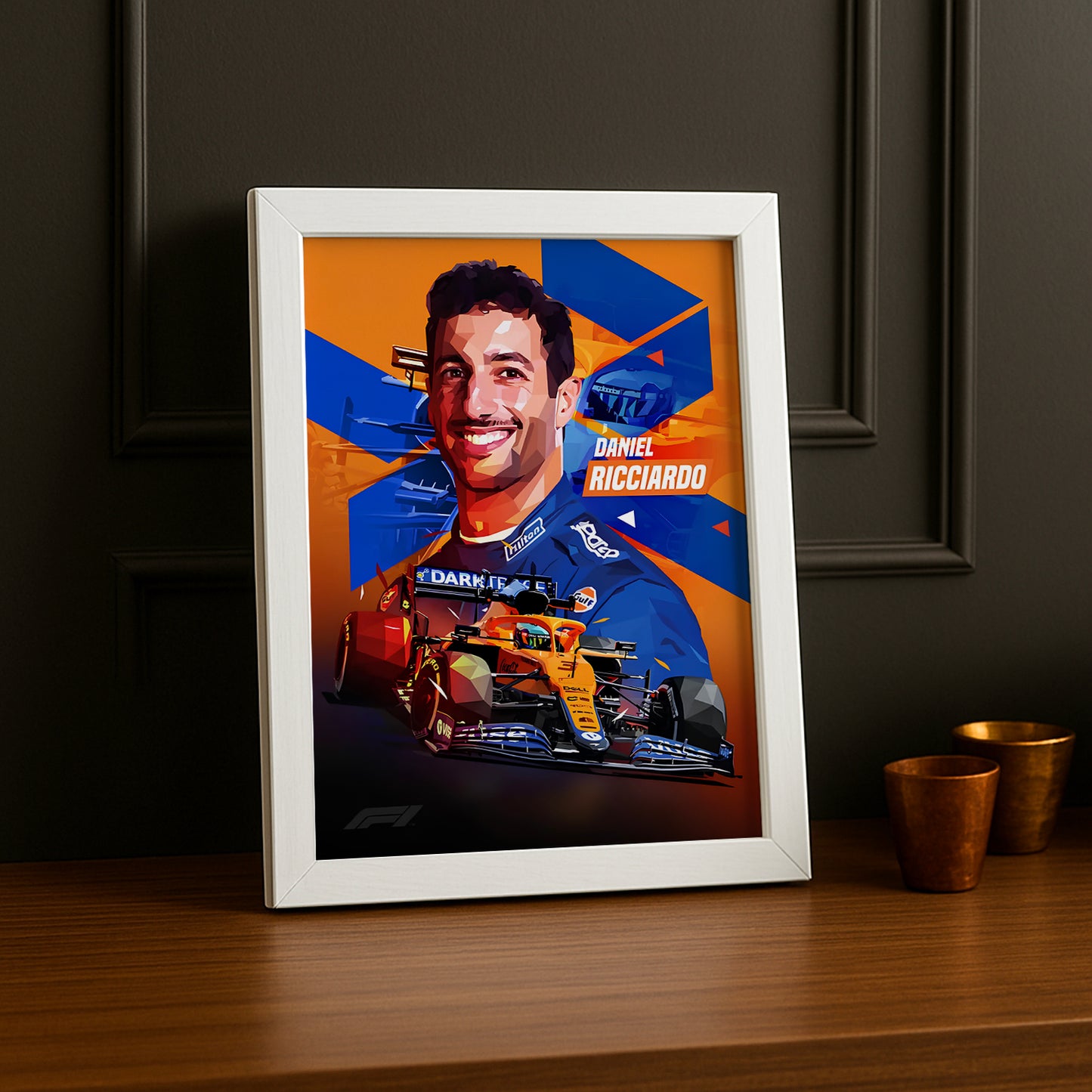 Cadre photo Daniel Ricciardo Formule 1