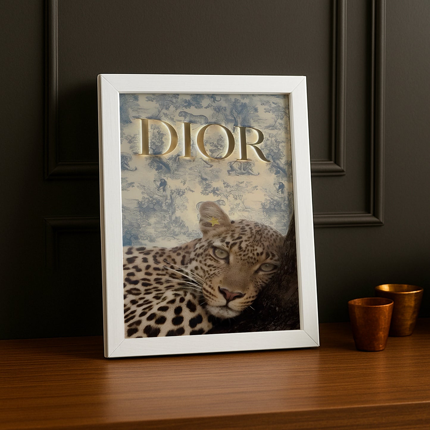 Cadre photo Dior Tiger