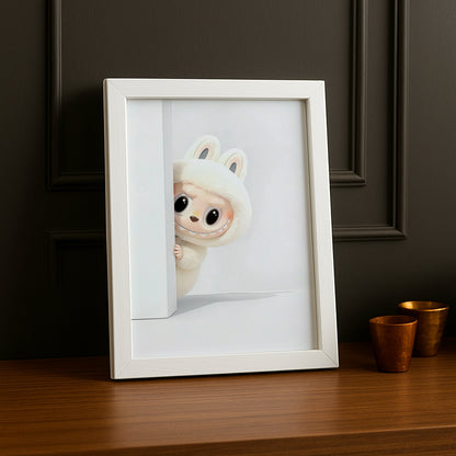 Poster Labubu White - Wall