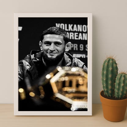 Poster UFC - Khamzat Chimaev Belt