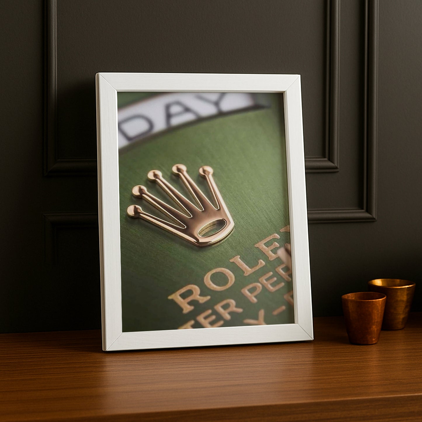 Poster Photo Rolex - Oyster Vert