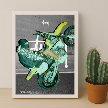 Stüssy Cross - Poster