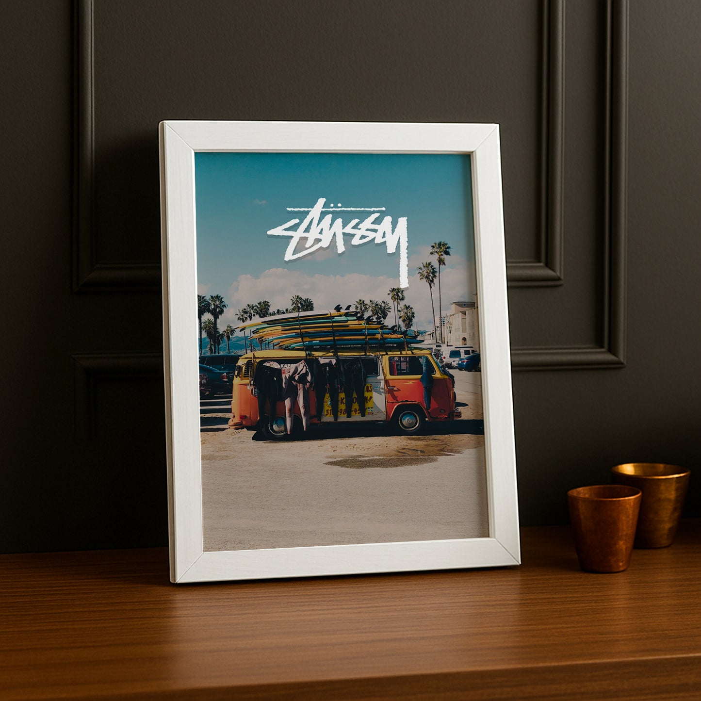 Cadre photo Stüssy - Van Surf