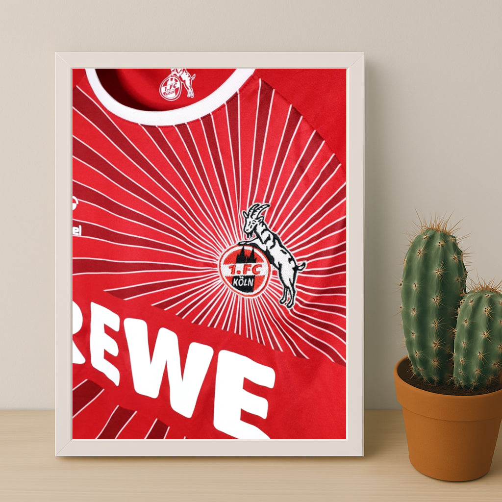 Poster Maillot Football - FC Cologne Kit 25-26