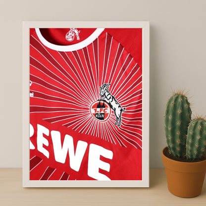 Poster Maillot Football - FC Cologne Kit 25-26