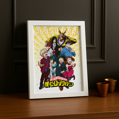 Cadre Photo My Hero Academia - Plus Ultra