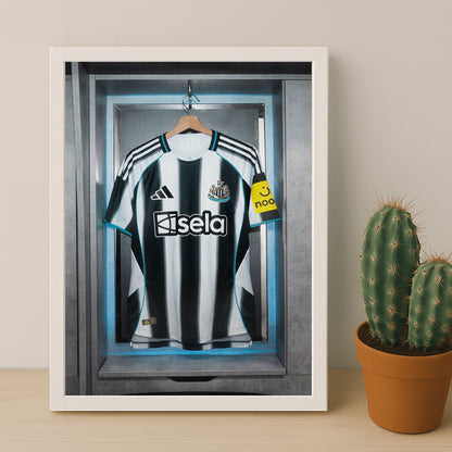 Cadre photo - Maillot Newcastle 25-26