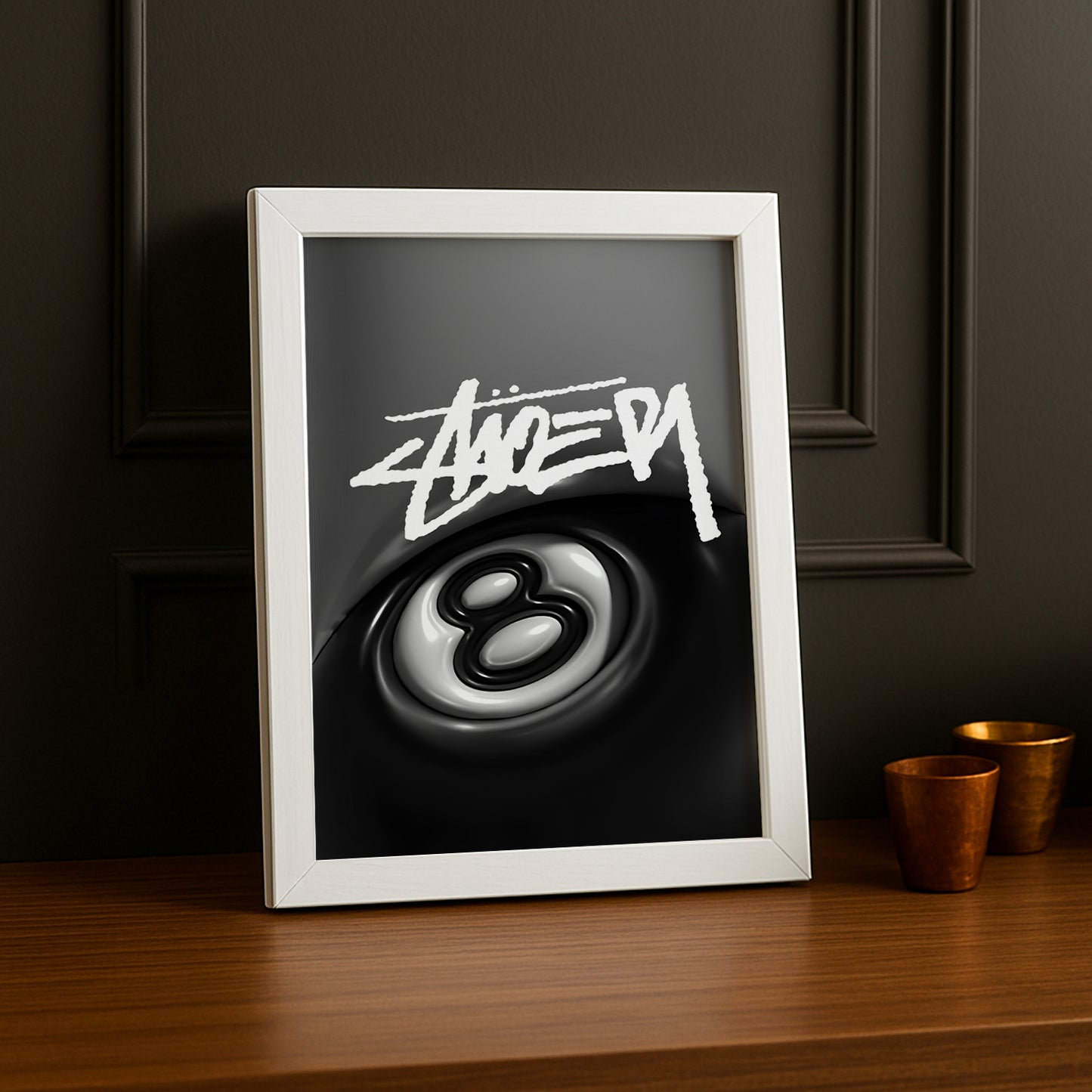 Poster Stüssy - 8 Ball