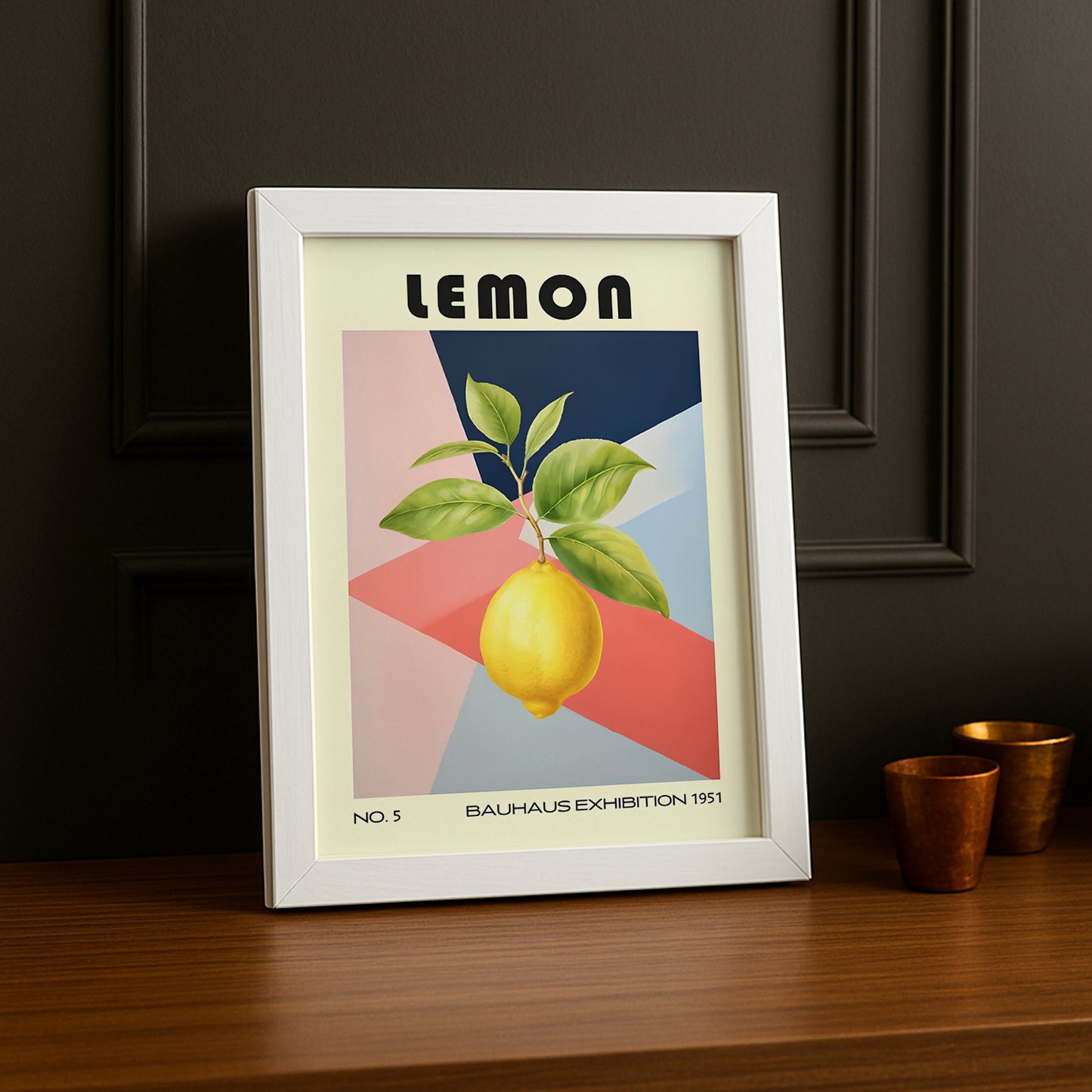 Cadre photo Bauhaus Lemon