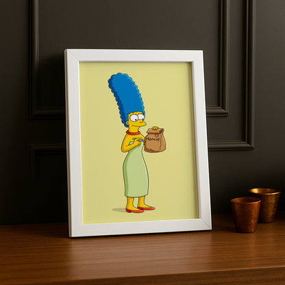 Cadre Photo Les Simpsons - Marge Simpson Homie