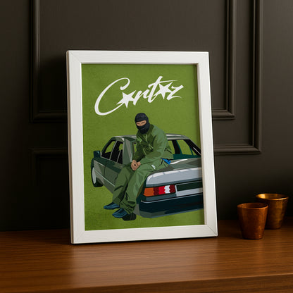 Cadre photo Corteiz - Mercedes